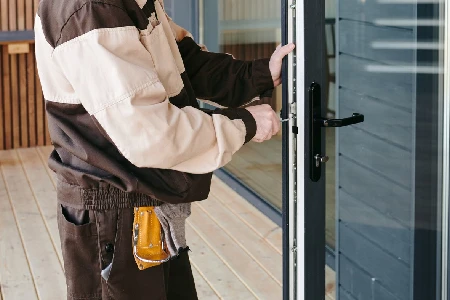 Cleaning And Polishing Glass Door Installation in Coconut Creek, FL